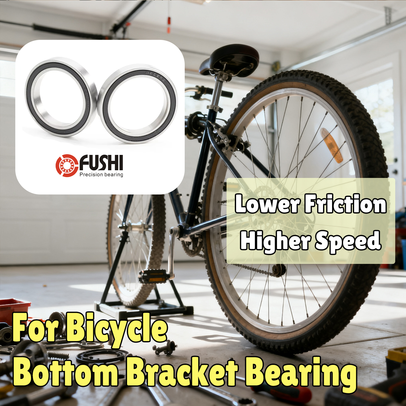 Bottom Bracket Press - 2PCS 24377RS 163110RS 173110RS 6805RS 6806RS