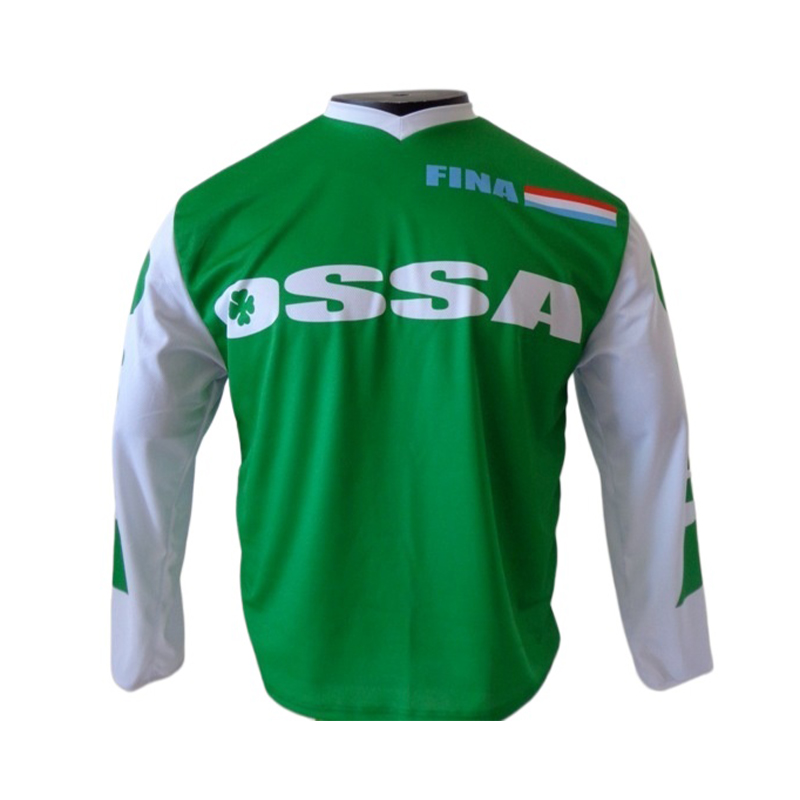 Mountain Biking Long Sleeve Shirt - ossa motorcycle jersey men's long-sleeved T-shirt
