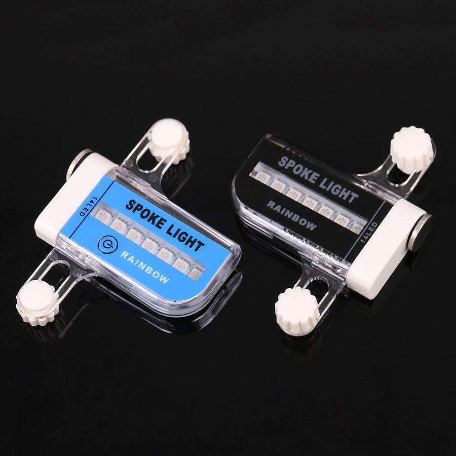 Mountain Biking Holidays - Mountain bike lights 14 led spoke