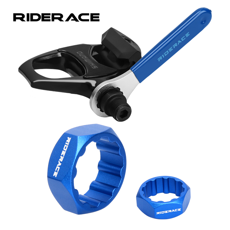 Mountain Biking Apparel - 10T Bicycle Pedal Axle Spindle Lockring