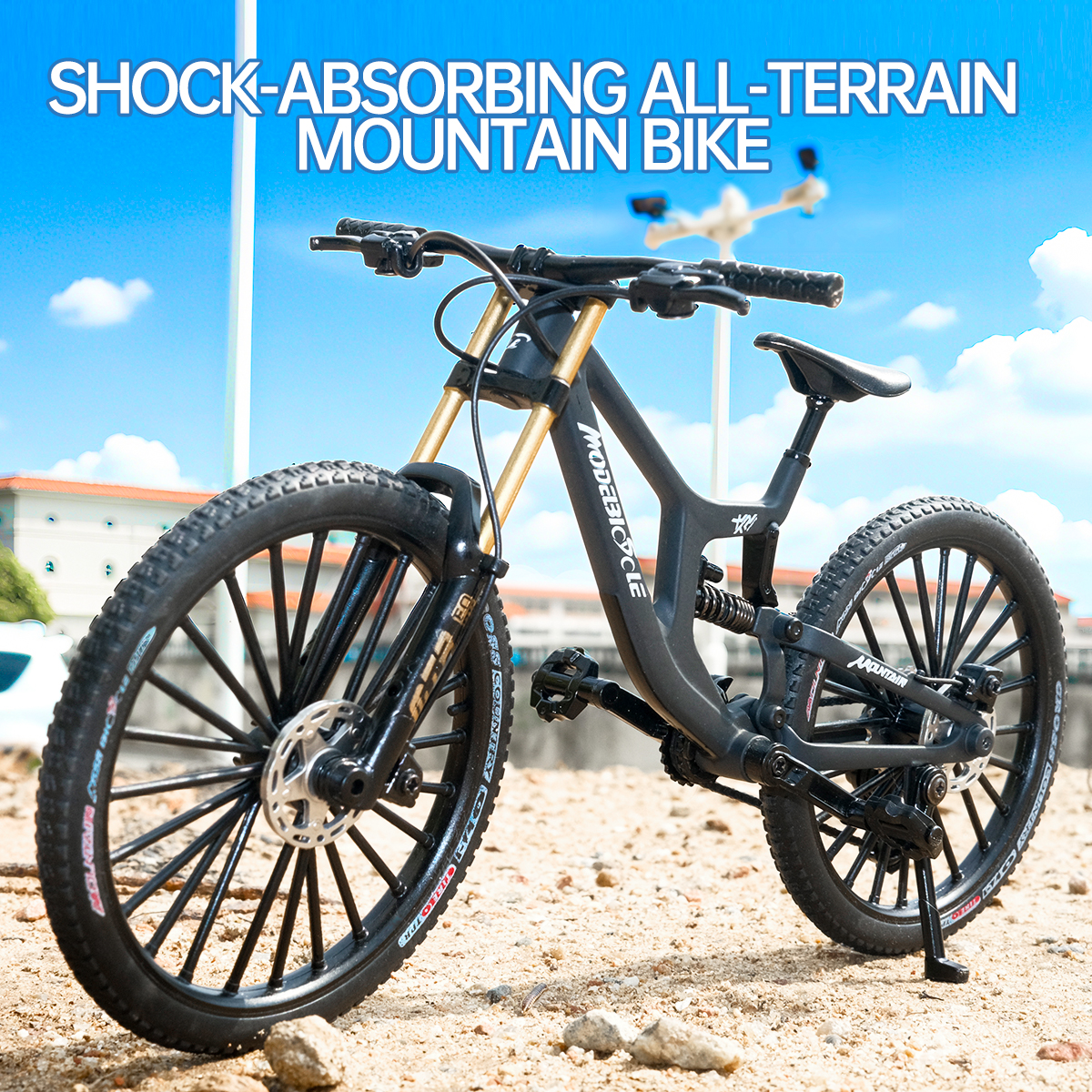 1:8 Scale Alloy Mountain Bike  - Mountain Biking Holidays avaliação e preço