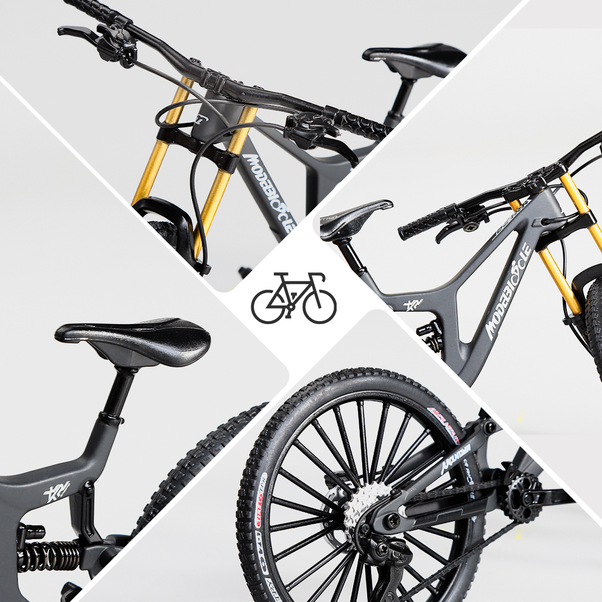 1:8 Scale Alloy Mountain Bike  - Mountain Biking Holidays avaliação e preço