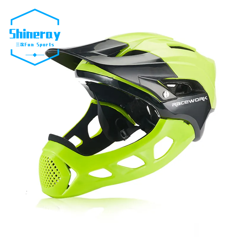 New Mountain Cross-country Bik - Mountain Biking Helmet Full Face avaliação e preço