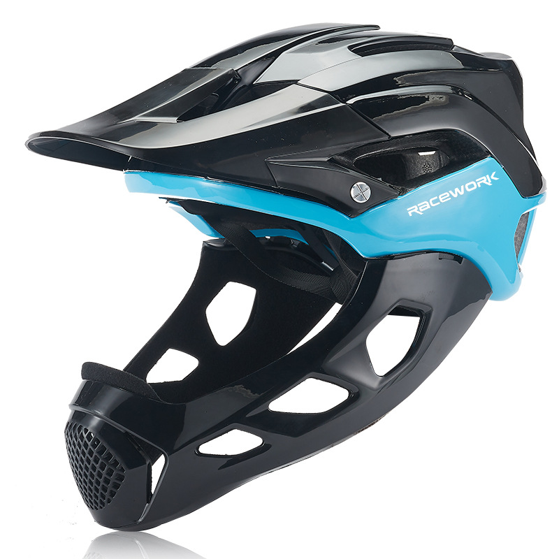 New Mountain Cross-country Bik - Mountain Biking Helmet Full Face avaliação e preço