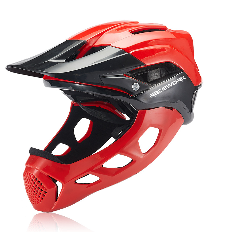 New Mountain Cross-country Bik - Mountain Biking Helmet Full Face avaliação e preço