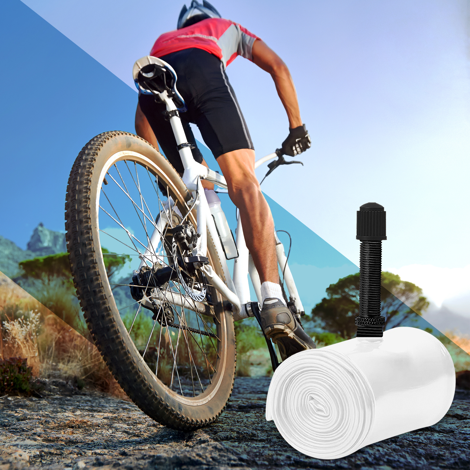 TPU Road Bike Inner Tube with  - Mountain Biking Youtube avaliação e preço