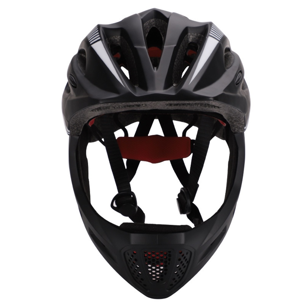 NEW Children Full Face with LE - Mountain Biking Helmet Full Face avaliação e preço