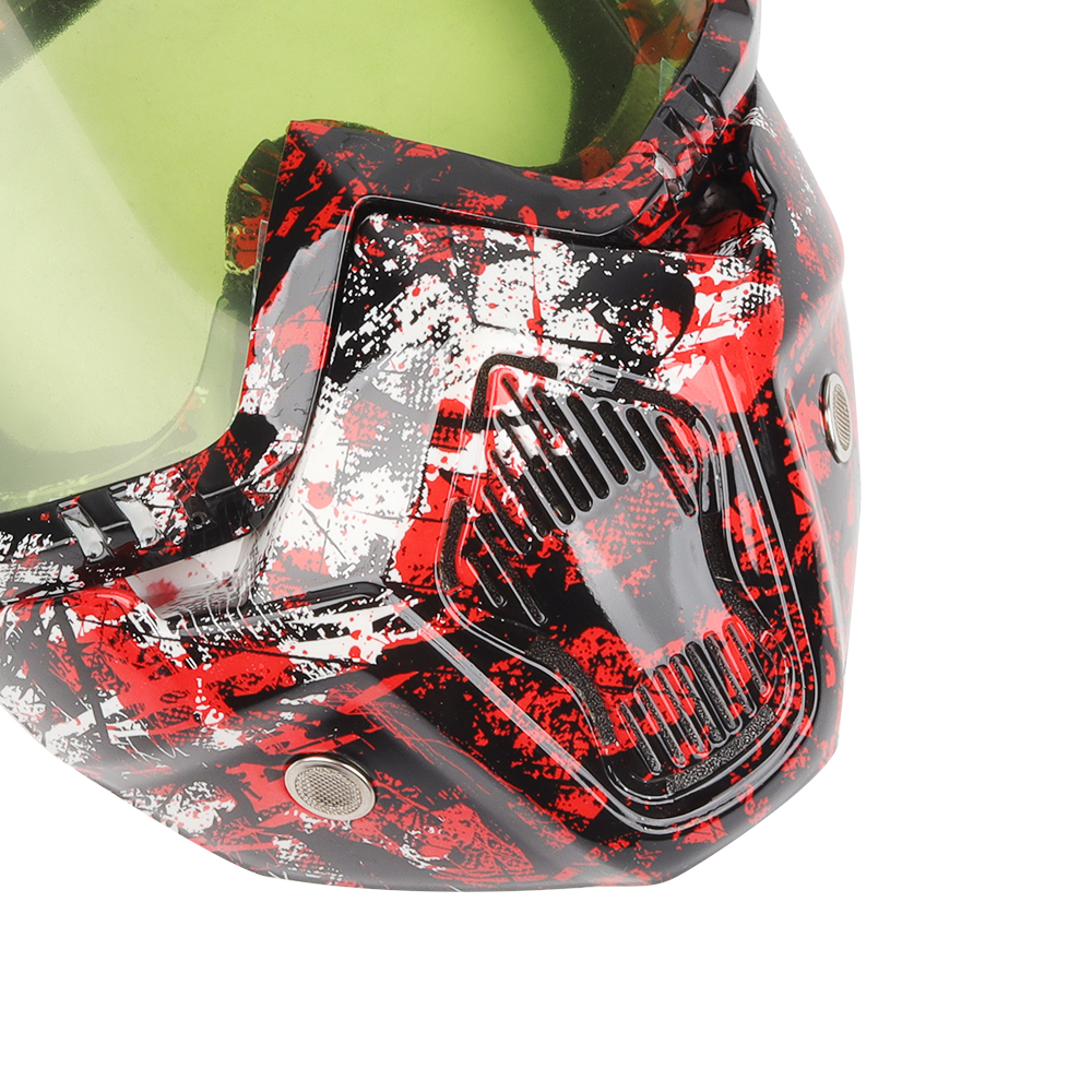 Motorcycle goggles, masks, off - Mountain Biking Helmet Full Face avaliação e preço