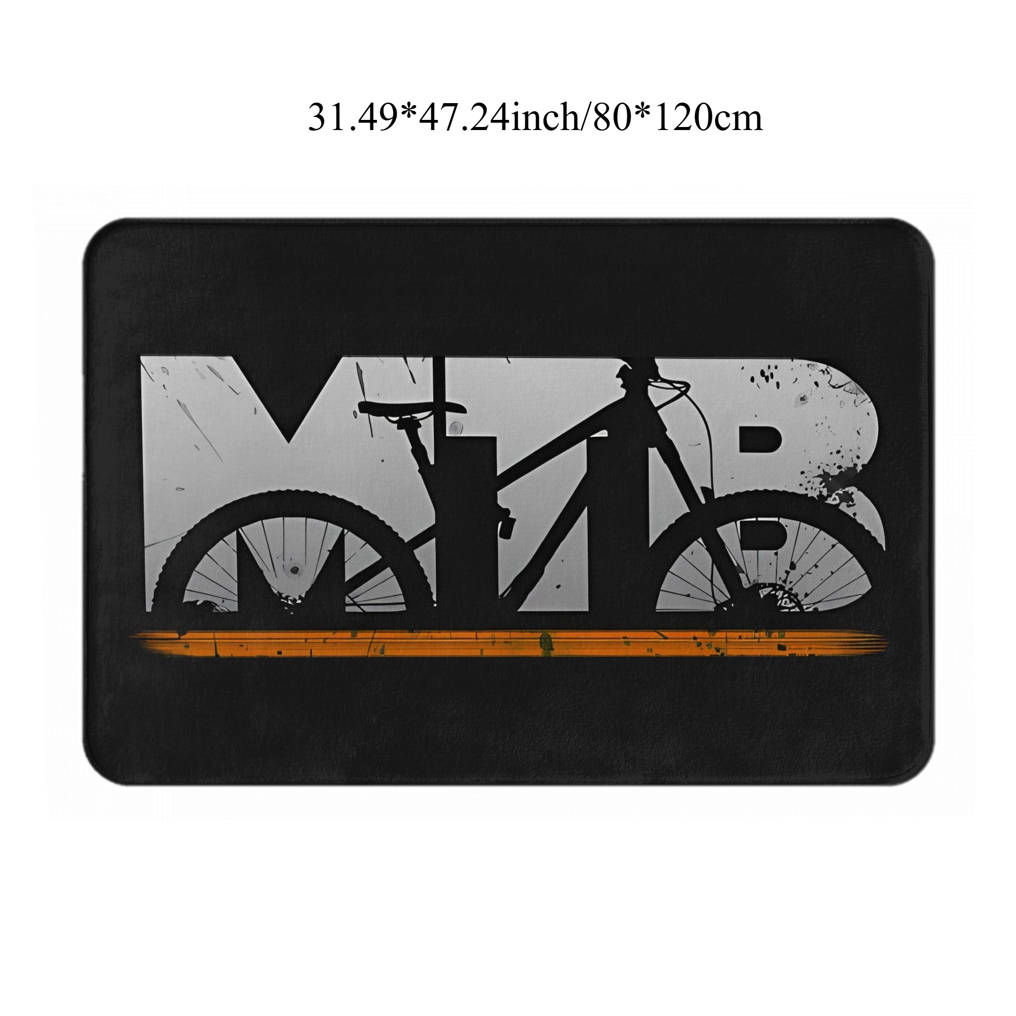 1pc Flannel Doormat, Outdoor I - Mountain Biking Holidays avaliação e preço