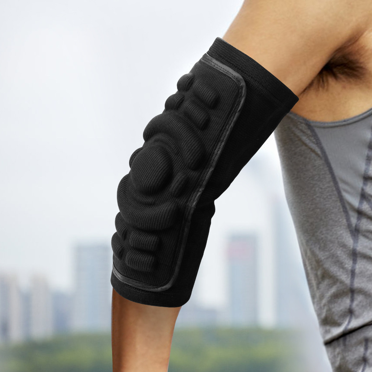 2Pcs Elbow Pads Guard Mountain - Mountain Biking Protective Gear avaliação e preço