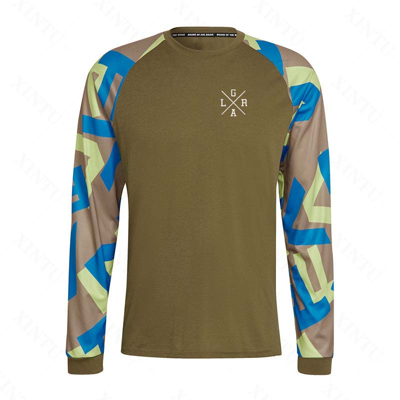 Men's Motorcycle Lrga Jersey M - Mountain Biking Long Sleeve Shirt avaliação e preço