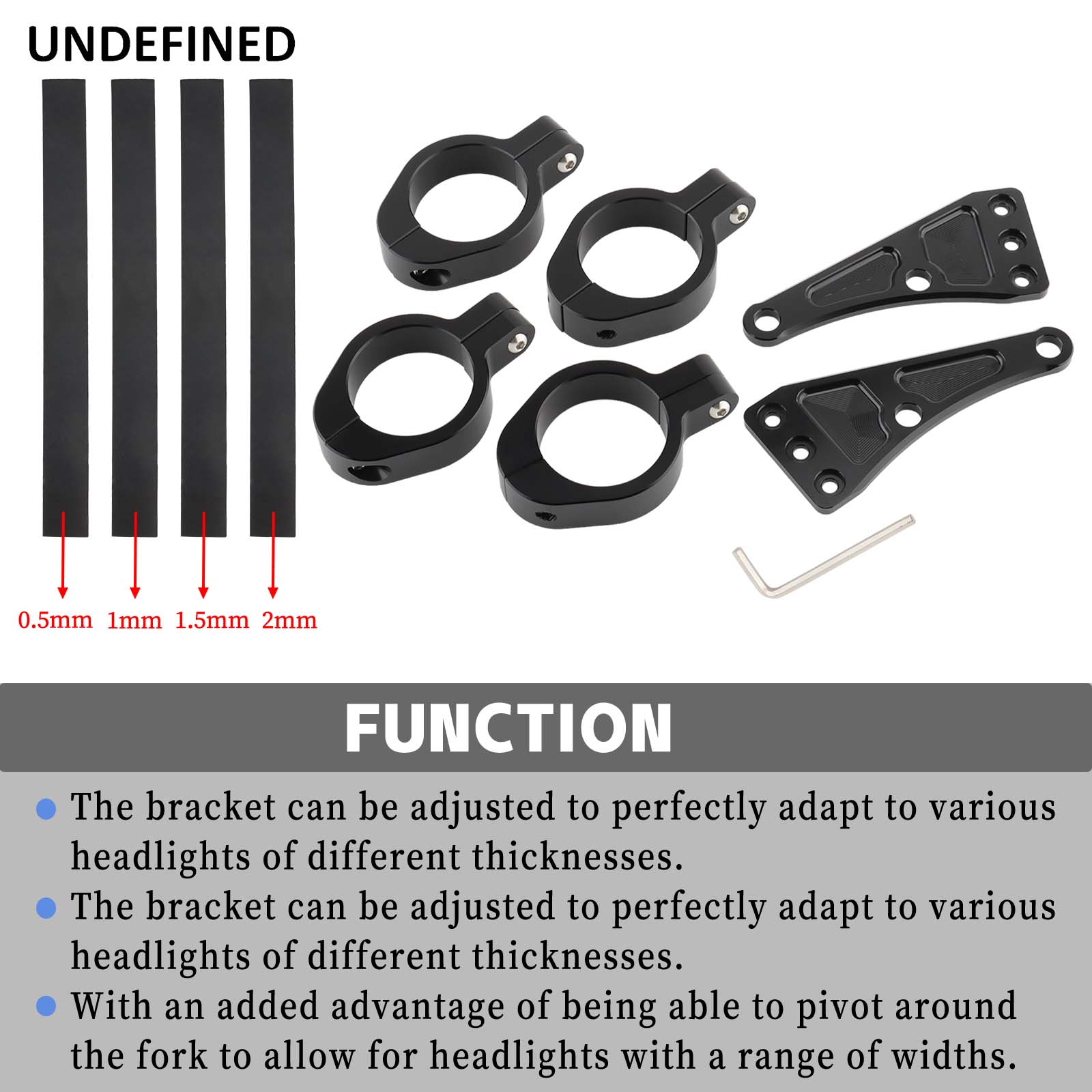 33mm-58mm Headlight Bracket Mo - Xtreme Mountain Biking avaliação e preço