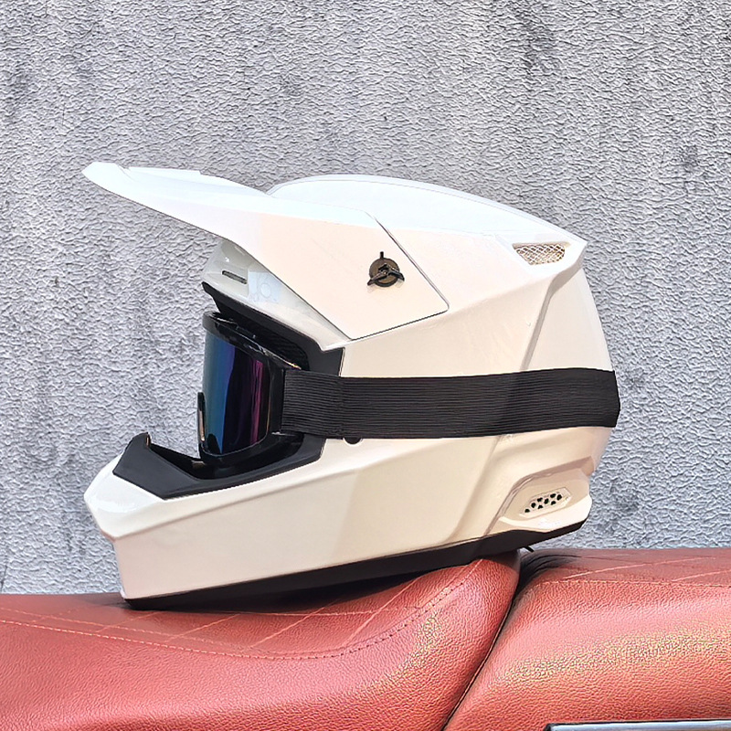 Red and Blue Downhill Helmets  - Mountain Biking Helmet Full Face avaliação e preço