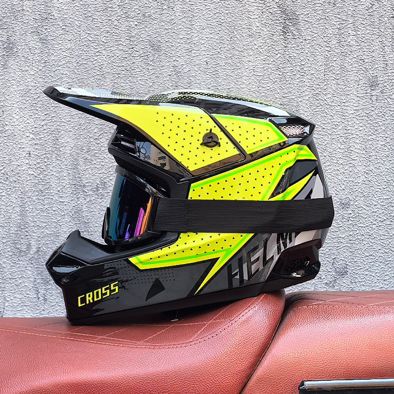 Red and Blue Downhill Helmets  - Mountain Biking Helmet Full Face avaliação e preço