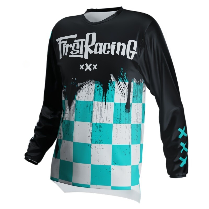 Motorcycle jersey, quick desce - Mountain Biking Long Sleeve Shirt avaliação e preço
