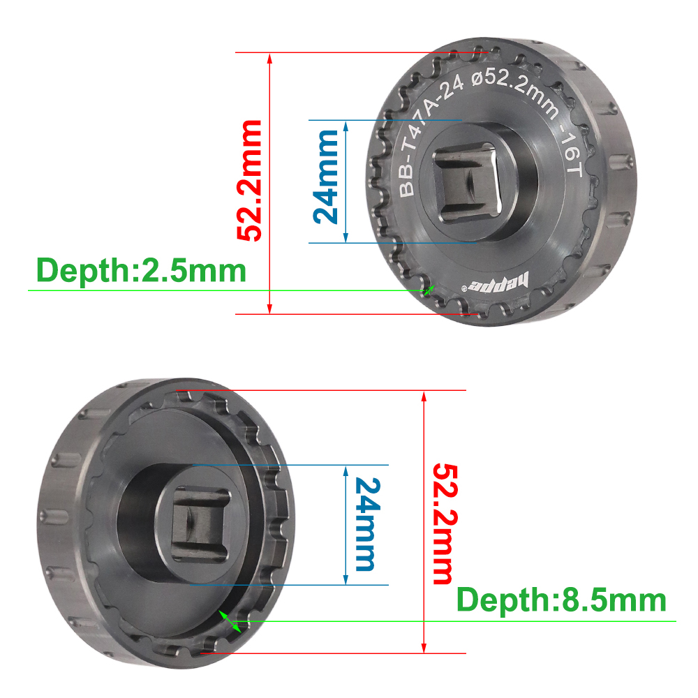 HEPPE Dual-use Bike T47 Bottom - Bottom Bracket Press avaliação e preço