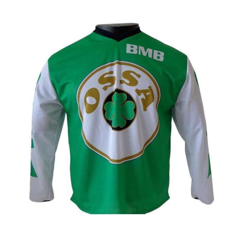 ossa motorcycle jersey men's l - Mountain Biking Long Sleeve Shirt avaliação e preço