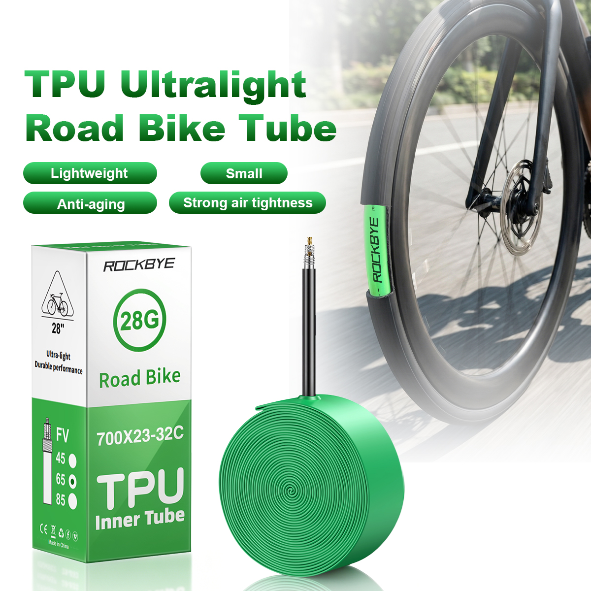 Bike Inner Tube Ultralight TPU - Mountain Biking Youtube avaliação e preço