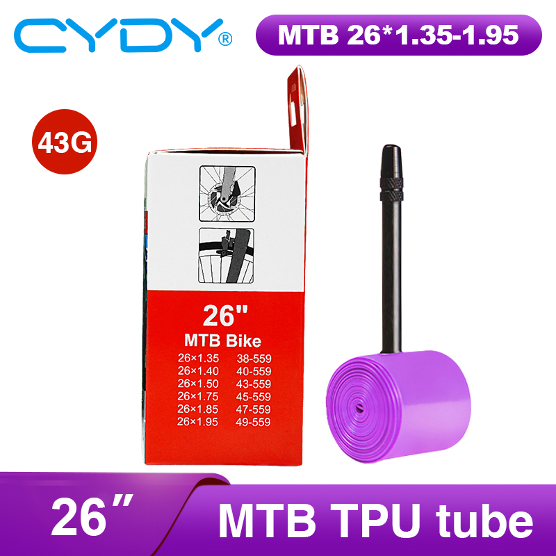 43g CYDY TPU Tube MTB 26 27.5  - Mountain Biking Youtube avaliação e preço