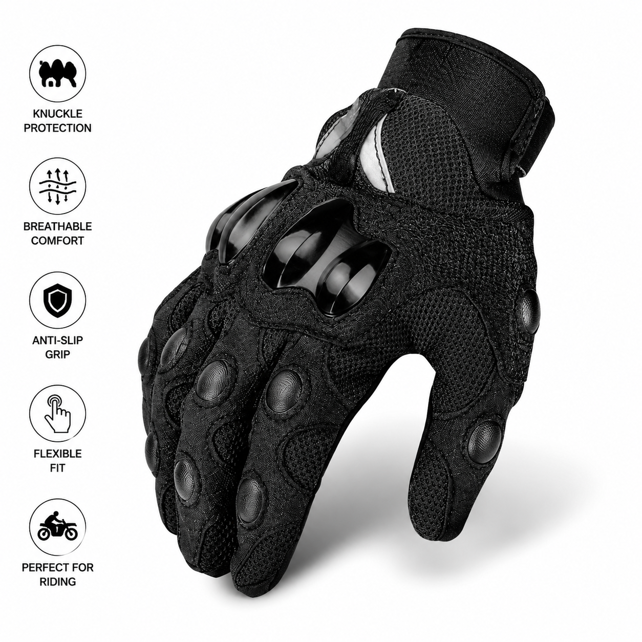 Motorcycle Gloves for Men Cycl - Mountain Biking Protective Gear avaliação e preço