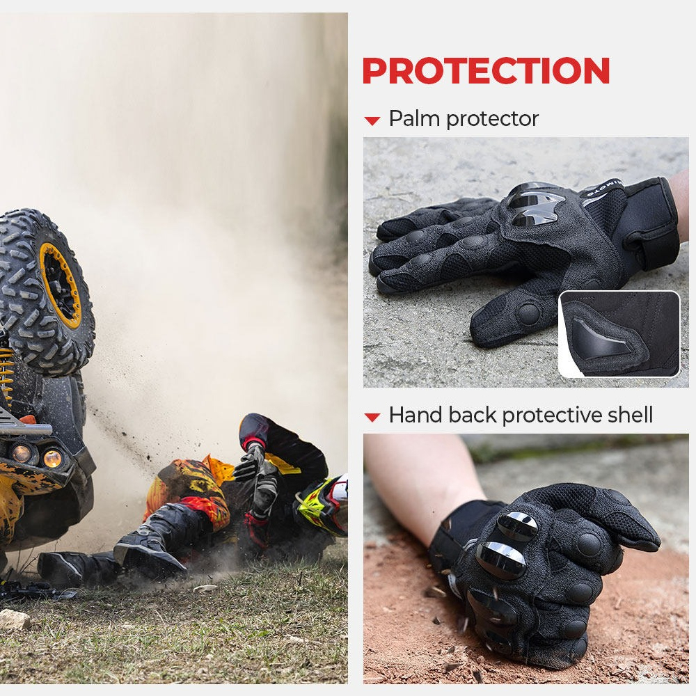 Motorcycle Gloves for Men Cycl - Mountain Biking Protective Gear avaliação e preço