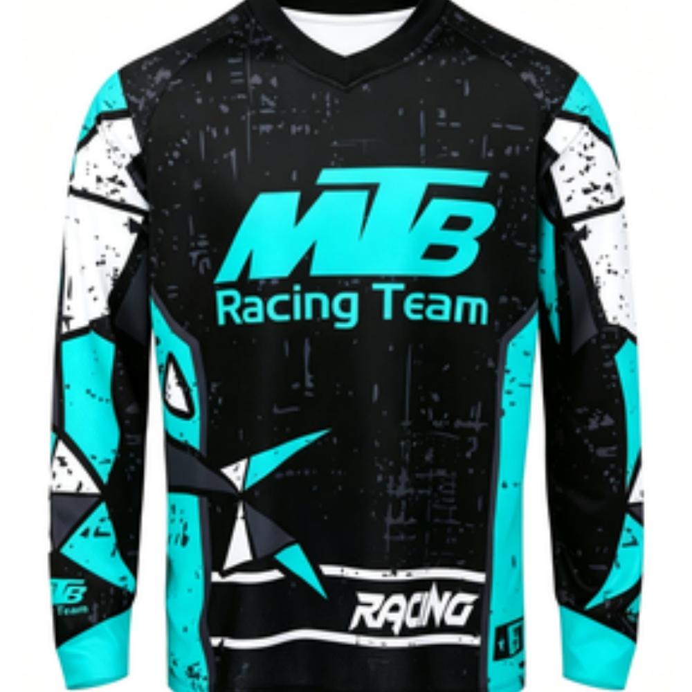Team Long-sleeve Sports Shirt  - Mountain Biking Long Sleeve Shirt avaliação e preço