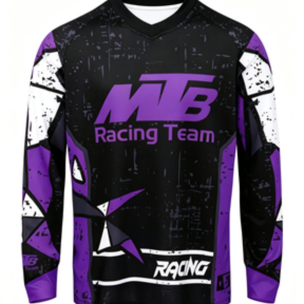 Team Long-sleeve Sports Shirt  - Mountain Biking Long Sleeve Shirt avaliação e preço