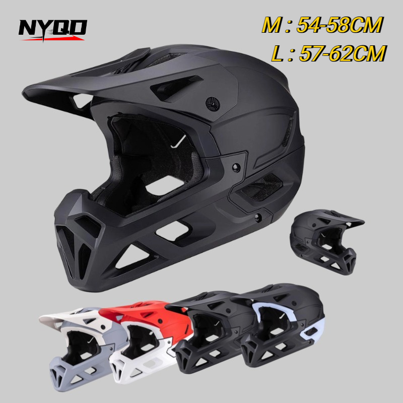 Adult Racing Downhill MTB Helm - Mountain Biking Helmet Full Face avaliação e preço