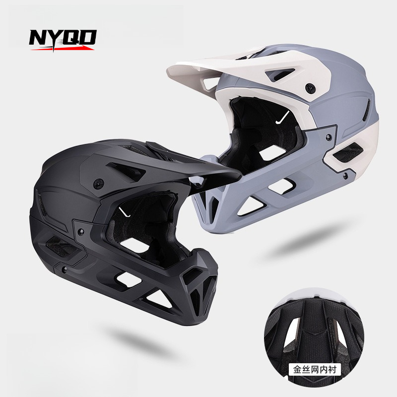 Adult Racing Downhill MTB Helm - Mountain Biking Helmet Full Face avaliação e preço