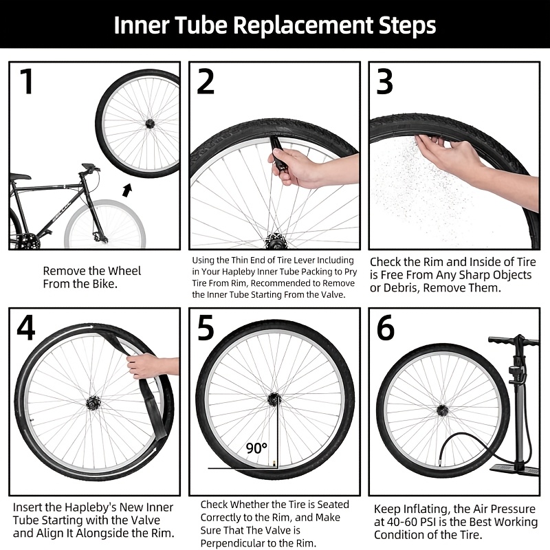 2Pcs Bicycle Inner Tube 20 24  - Mountain Biking Youtube avaliação e preço