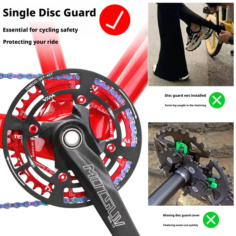 104 BCD Chainring Guard for Mo - Mountain Biking Protective Gear avaliação e preço