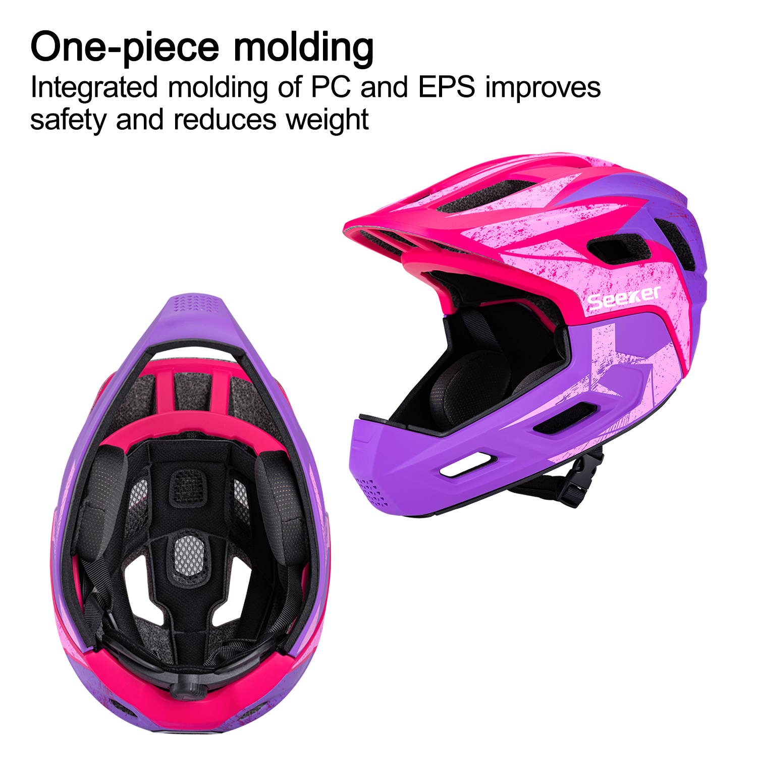 UMUSEEKER Children's Full-Face - Mountain Biking Helmet Full Face avaliação e preço
