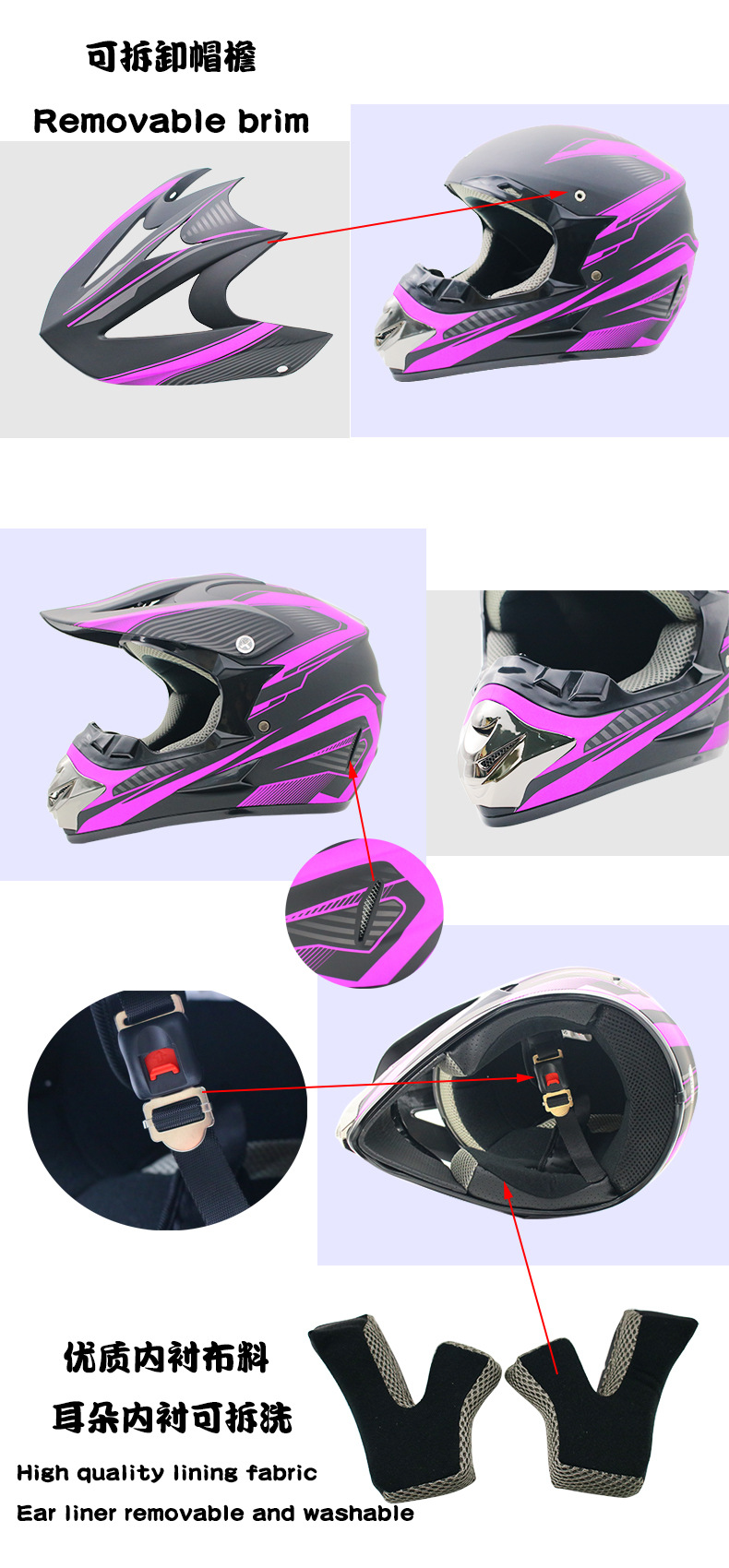2019 New Flip Up Motorcycle He - Mountain Biking Helmet Full Face avaliação e preço