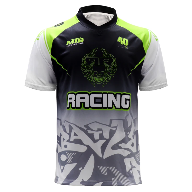 Long Sleeve Quick Dry MTB Jers - Mountain Biking Long Sleeve Shirt avaliação e preço
