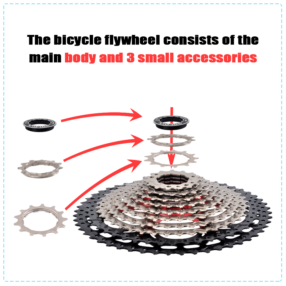 GOLDIX Bicycle Cassette 8/9/10 - Cassette 11 Speed avaliação e preço