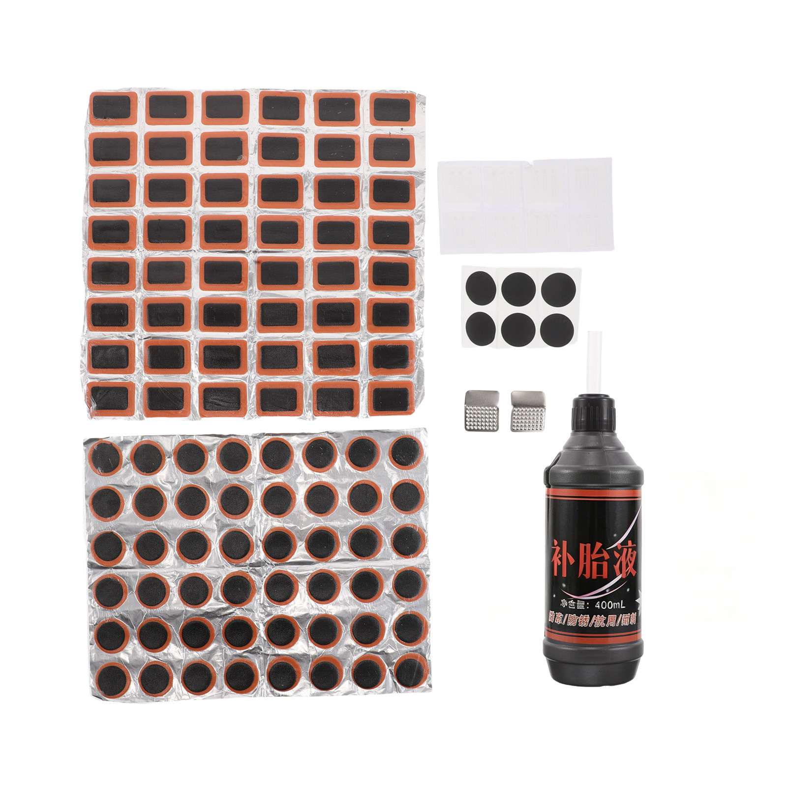 1Set Bicycle Tube Repair Patch - Mountain Biking Youtube avaliação e preço