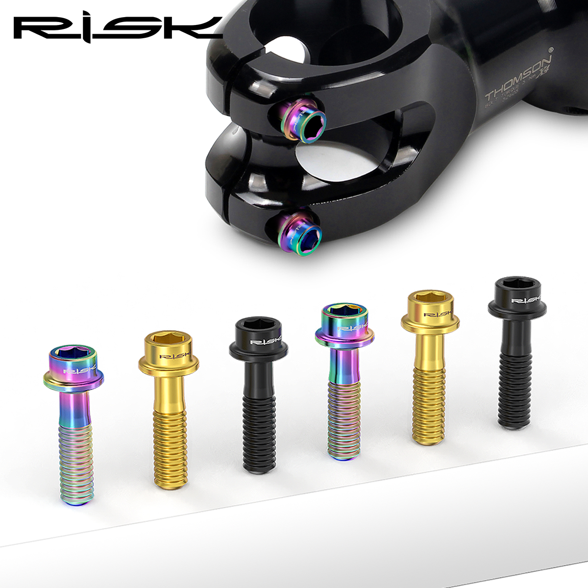 RISK M5x18mm Seat Screws Mount - Mountain Biking Youtube avaliação e preço