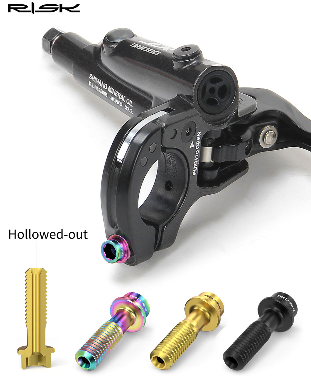 RISK M5x18mm Seat Screws Mount - Mountain Biking Youtube avaliação e preço