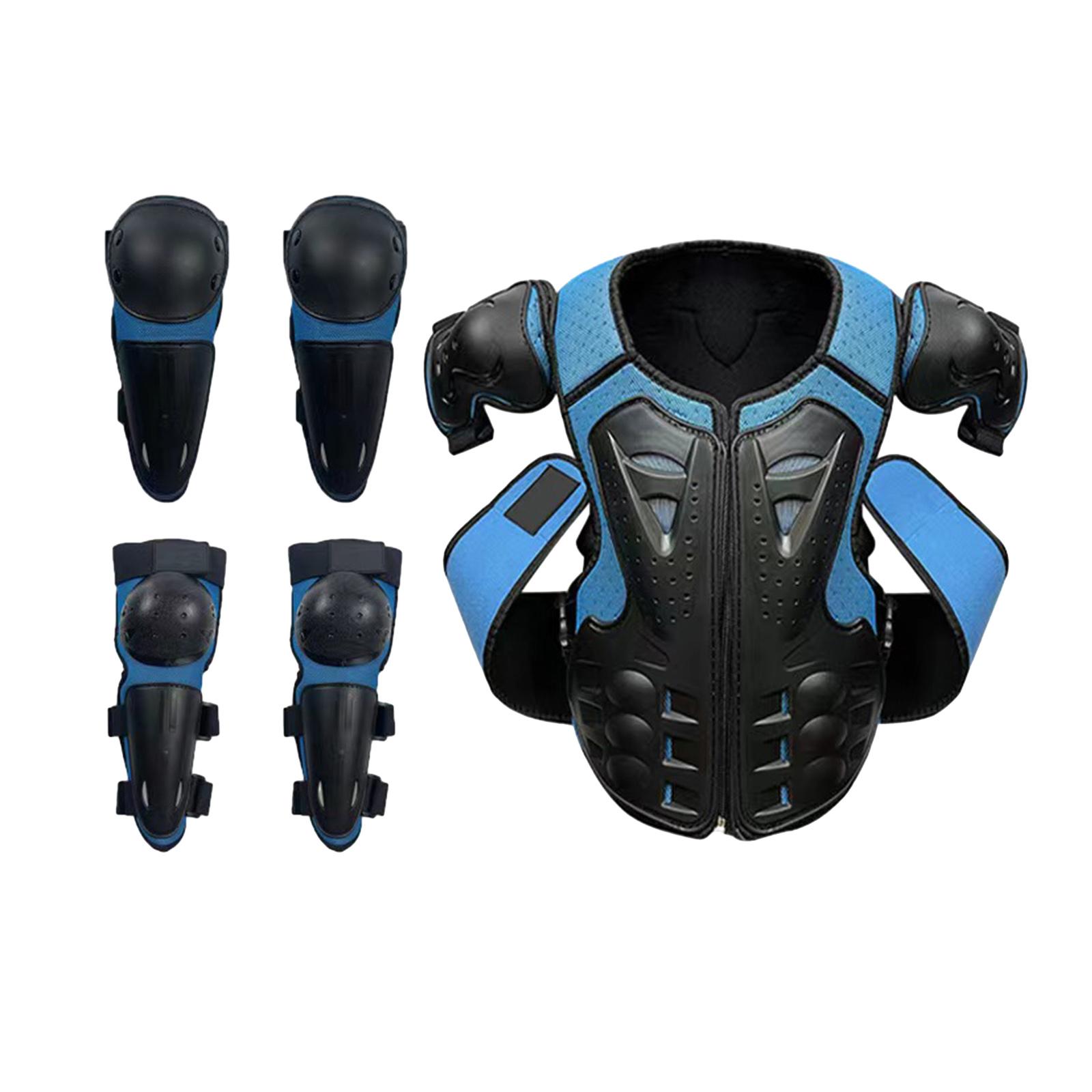 Unisex Kids Motocross Armor Su - Mountain Biking Protective Gear avaliação e preço
