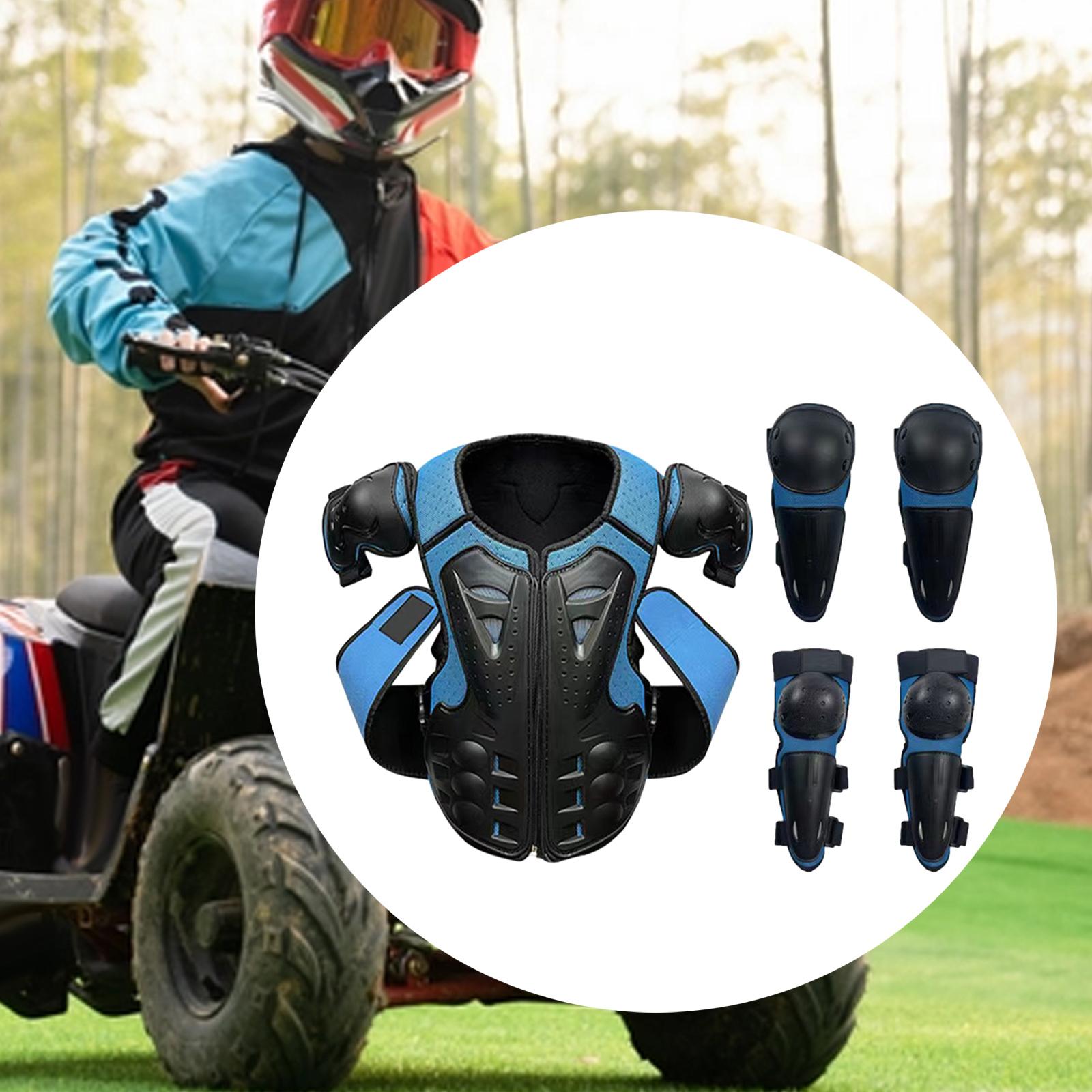 Unisex Kids Motocross Armor Su - Mountain Biking Protective Gear avaliação e preço