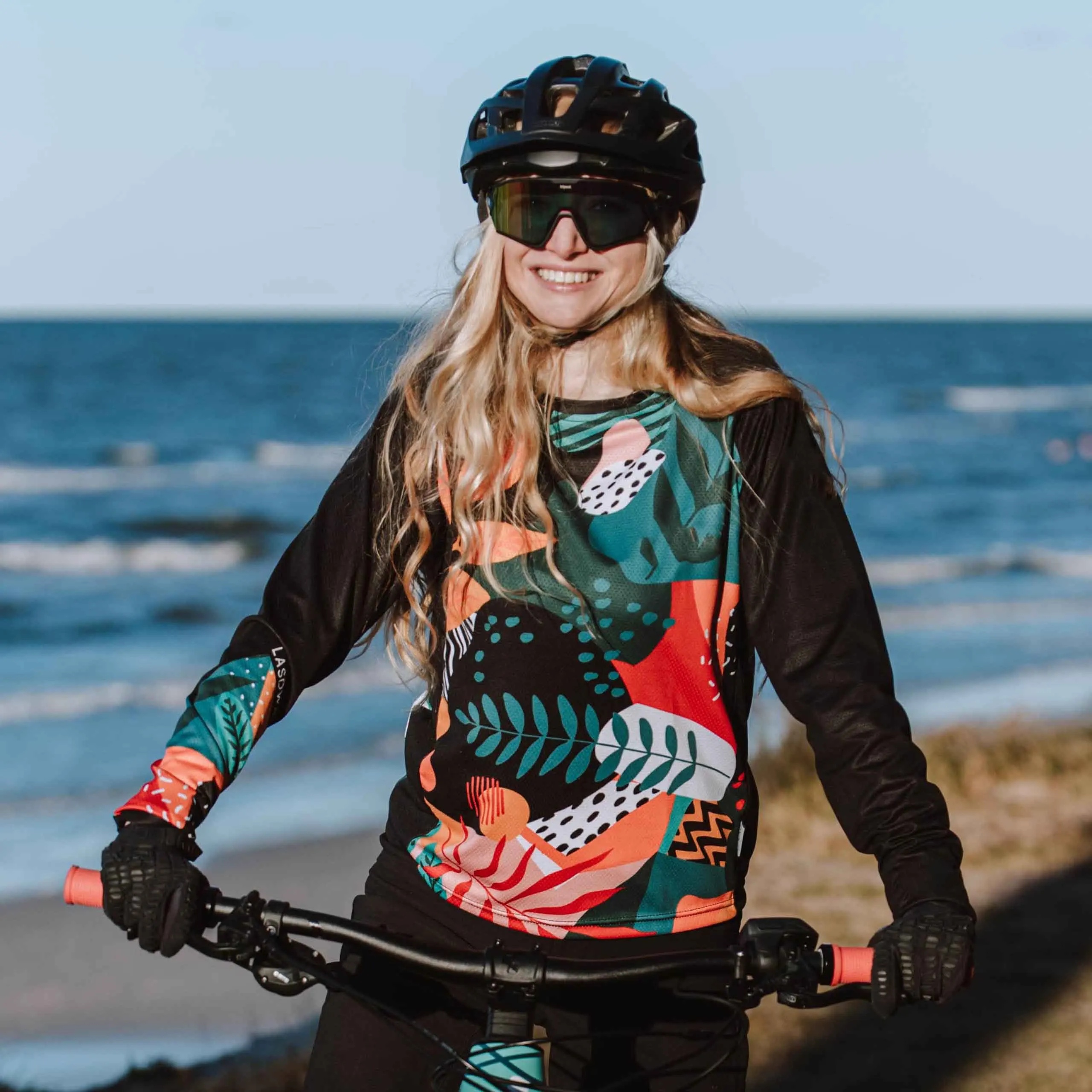 Women's Cross Country Motorcyc - Mountain Biking Long Sleeve Shirt avaliação e preço
