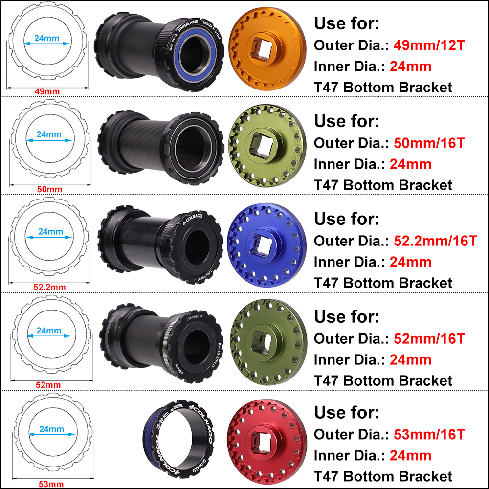 HEPPE Bicycle T47 Bottom Brack - Bottom Bracket Press avaliação e preço