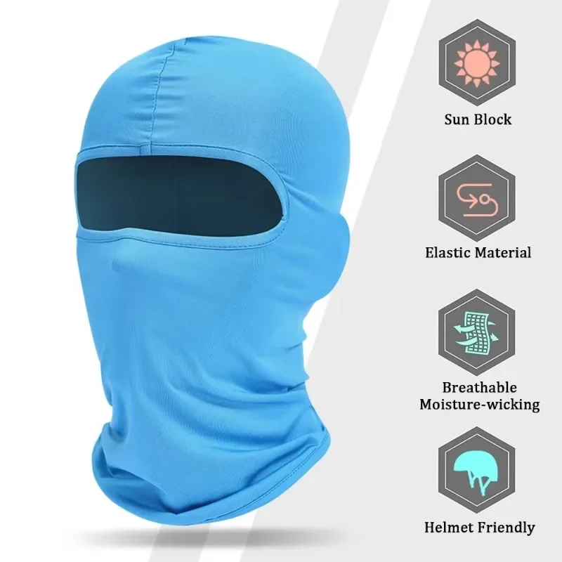 Motorcycle Balaclava Quick-dry - Mountain Biking Helmet Full Face avaliação e preço
