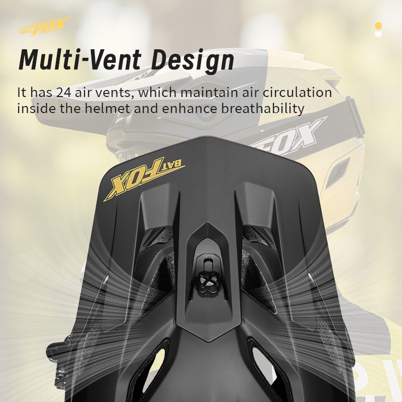 BATFOX full-face enduro helmet - Mountain Biking Helmet Full Face avaliação e preço