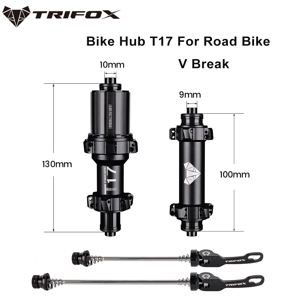 TRIFOX Road Bike Hubs 6 Bearin - Cassette 11 Speed avaliação e preço