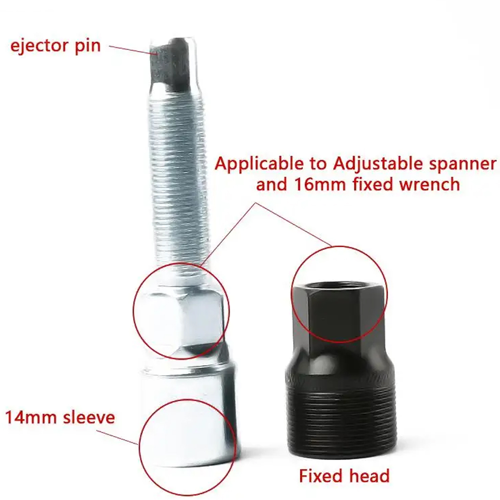 1Pc Bicycle Crank Remover Tool - Mountain Biking Apparel avaliação e preço