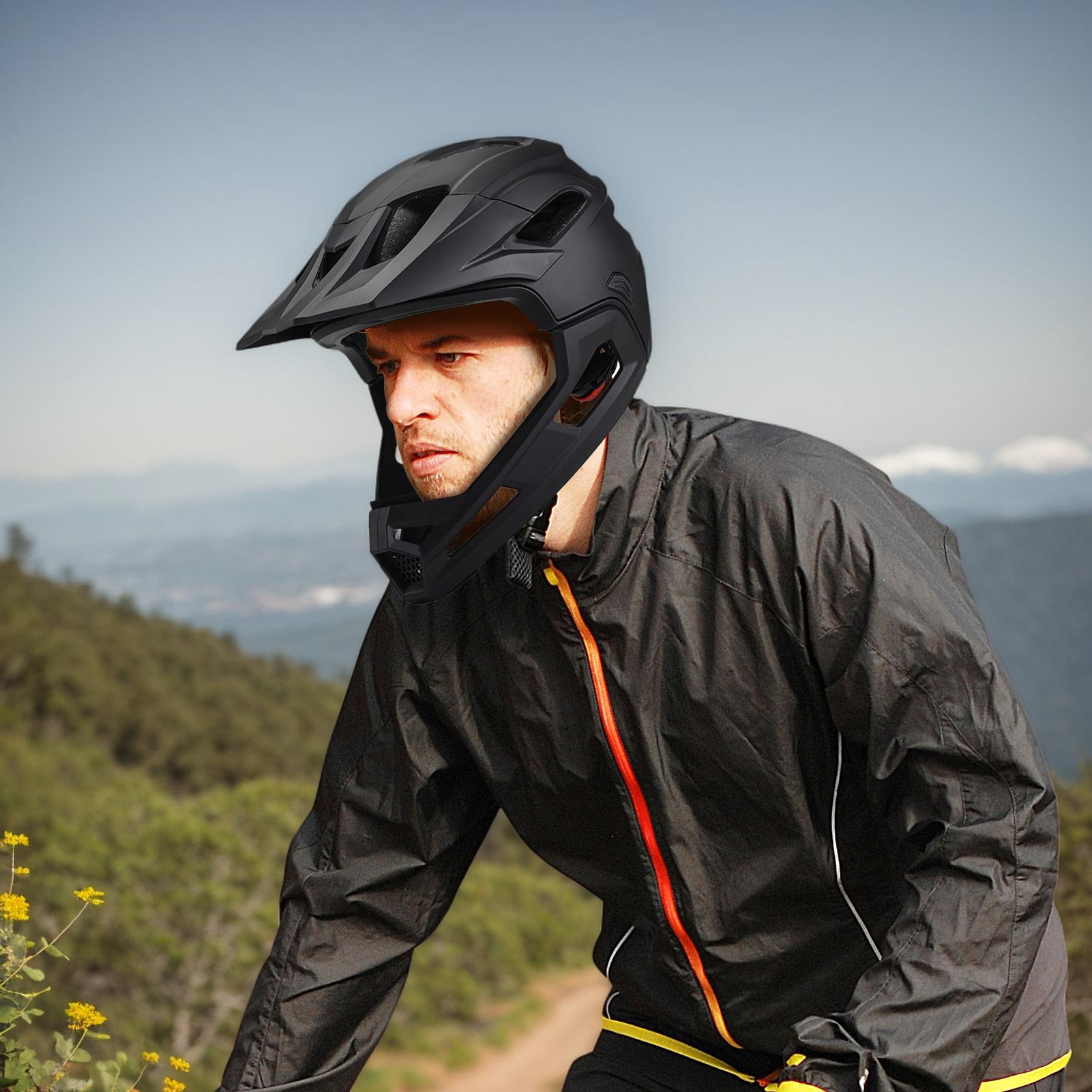 Multi-Sport Adult MtbHelmet Bi - Mountain Biking Helmet Full Face avaliação e preço